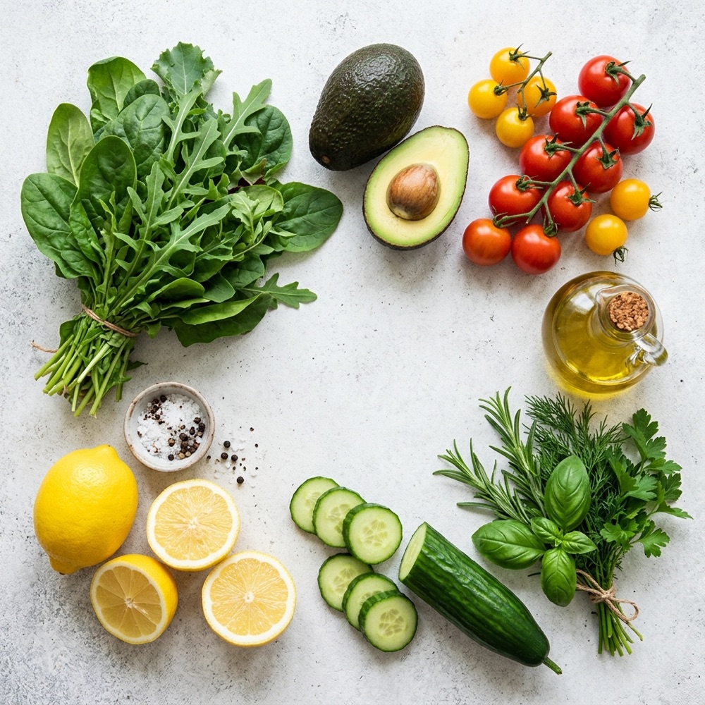 Fresh whole ingredients